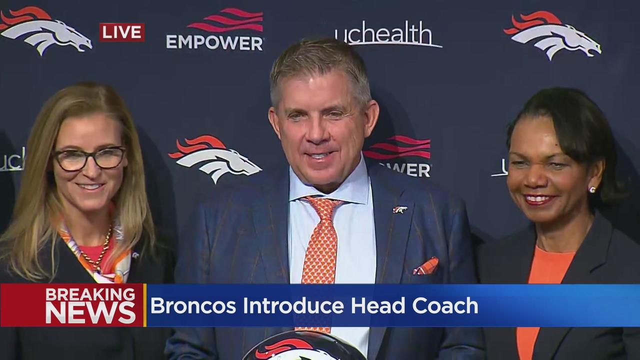 WATCH: Denver Broncos news conference with new head coach Sean Payton - CBS  Colorado