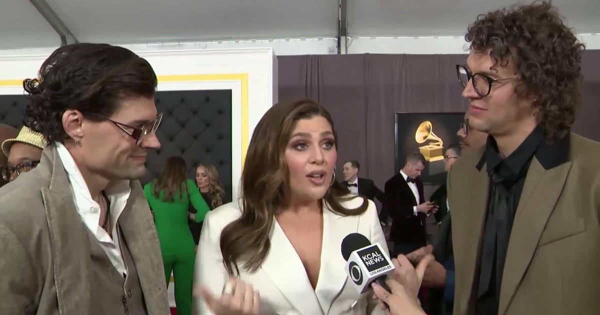 GRAMMY Awards Red Carpet: Hillary Scott and For King + Country - CBS Los Angeles