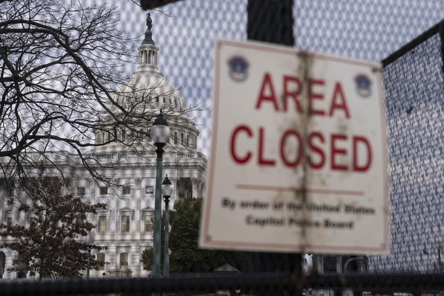 US Capitol Ahead Of The Annual State Of The Union Address 