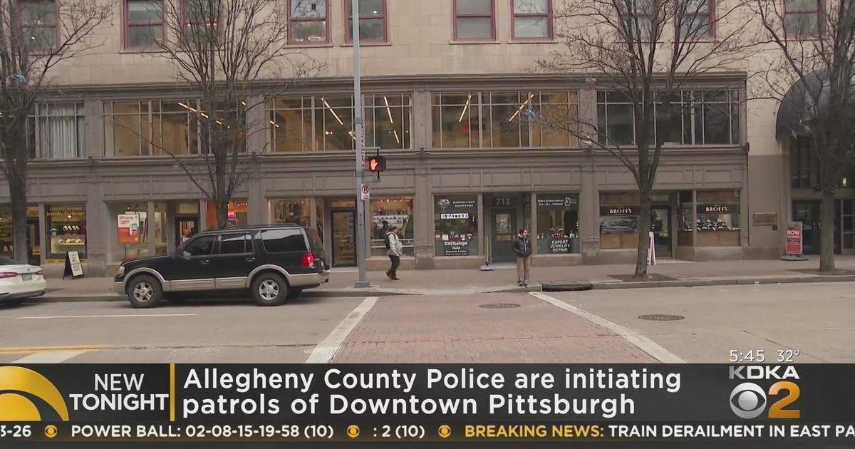 Allegheny County police to assist Pittsburgh police in Downtown patrol efforts