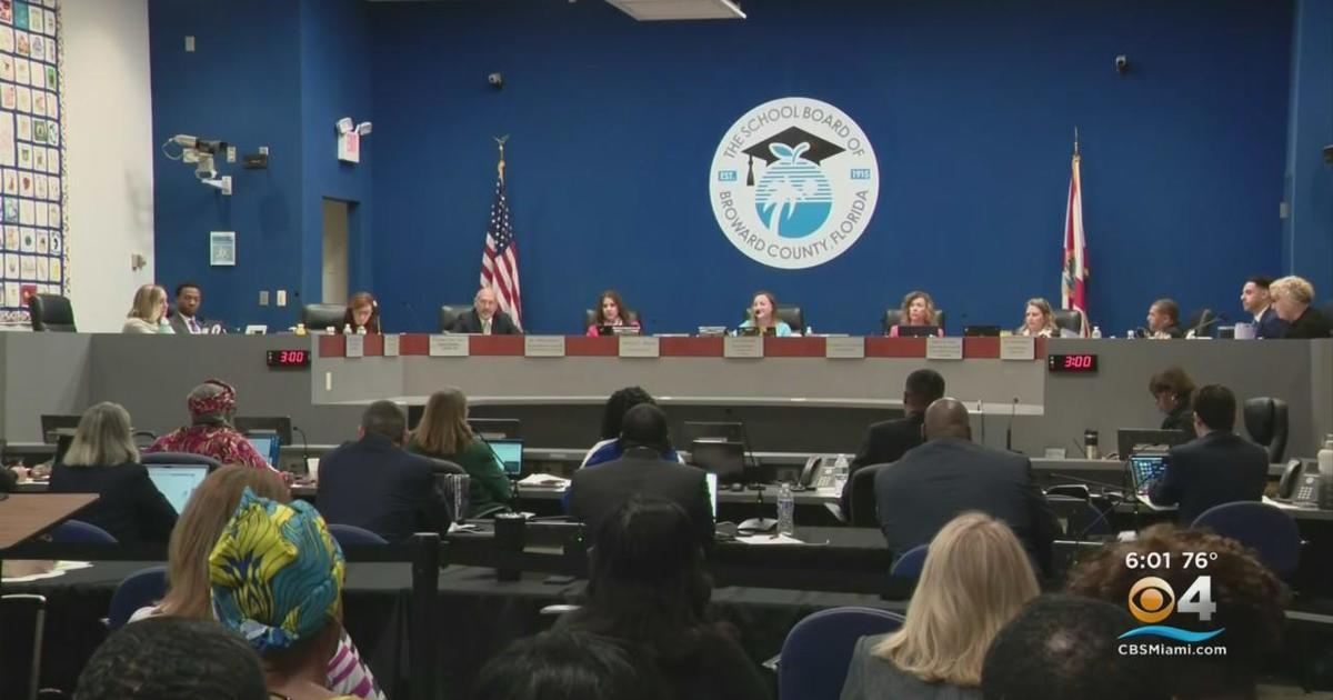 Broward School Board Names Interim Superintendent - CBS Miami