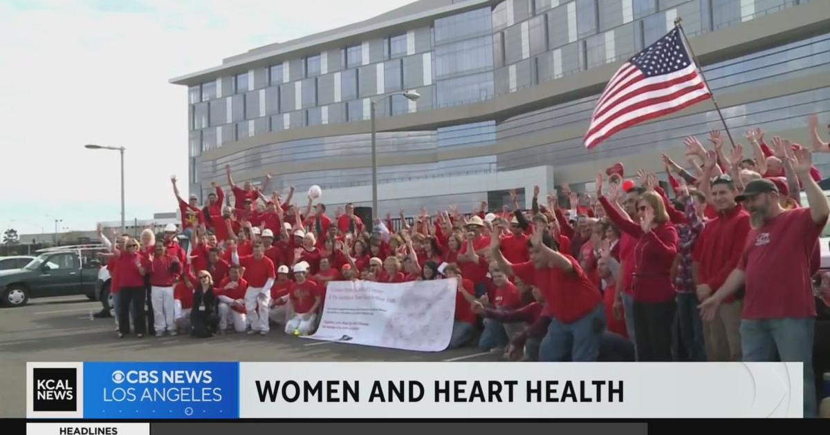 "Go Red" campaign brings awareness to women and heart health CBS Los