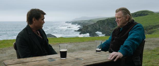 Colin Farrell and Brendan Gleeson in the film THE BANSHEES OF INISHERIN 