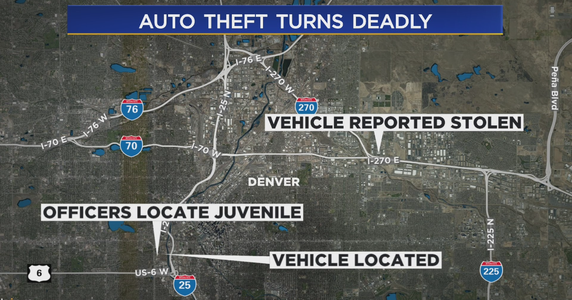 Man shoots and kills 12yearold boy who allegedly stole his car in(00)