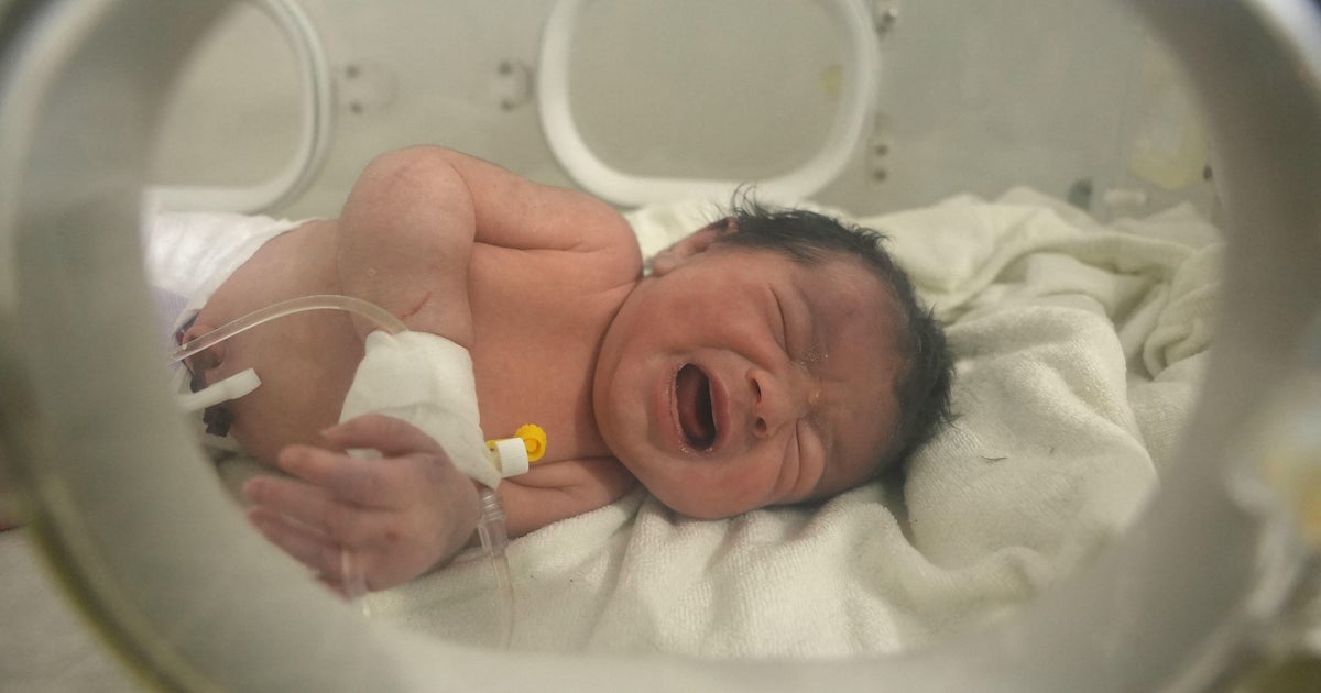 Earthquake kills family of baby born in rubble of Syria home