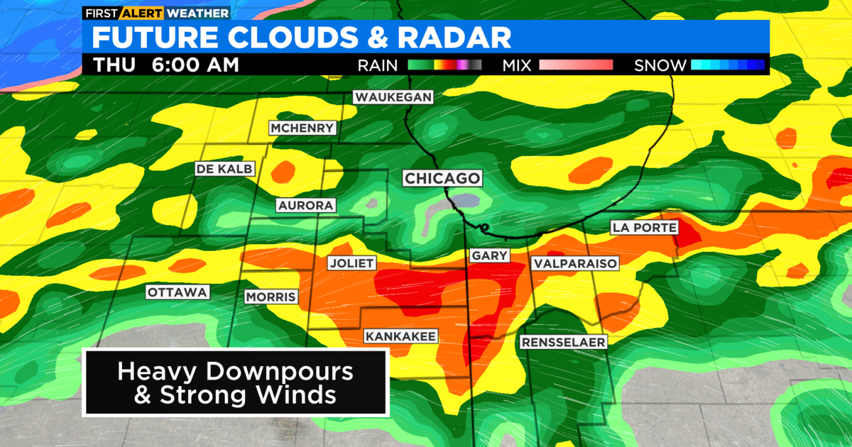 Chicago First Alert Weather: Heavy Rain - CBS Chicago