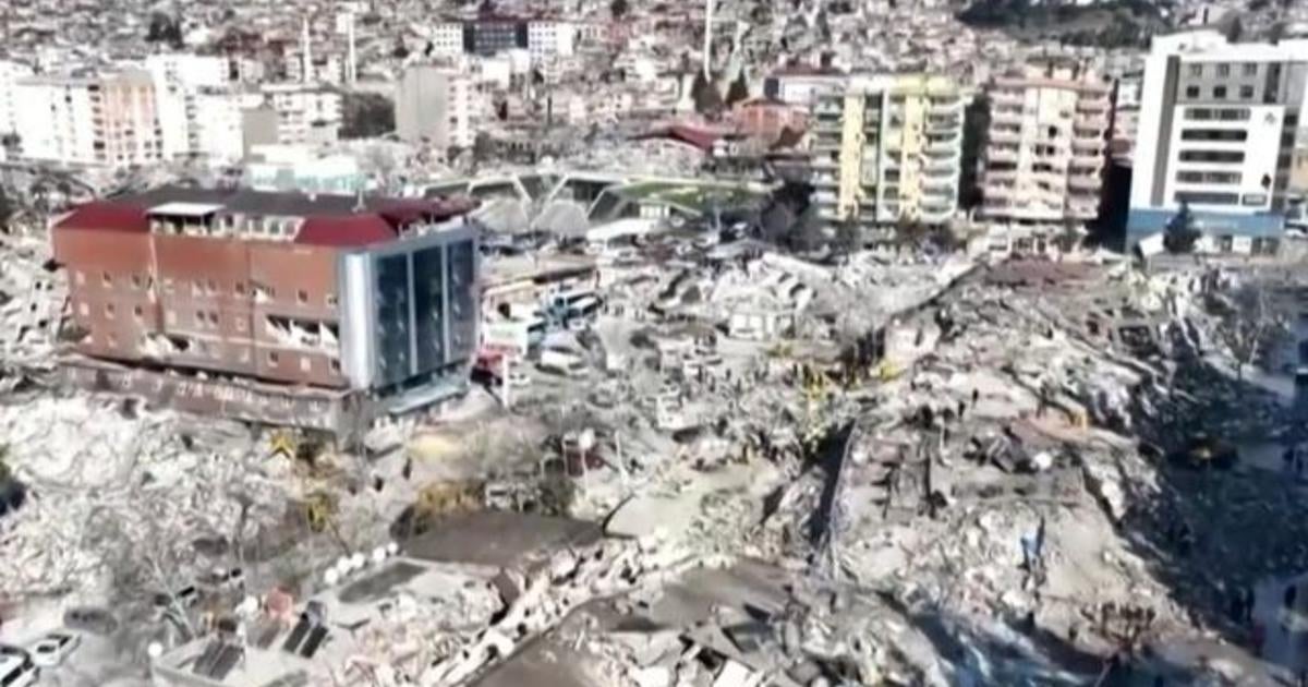 Rescue Workers Urgently Looking For Earthquake Survivors In Turkey