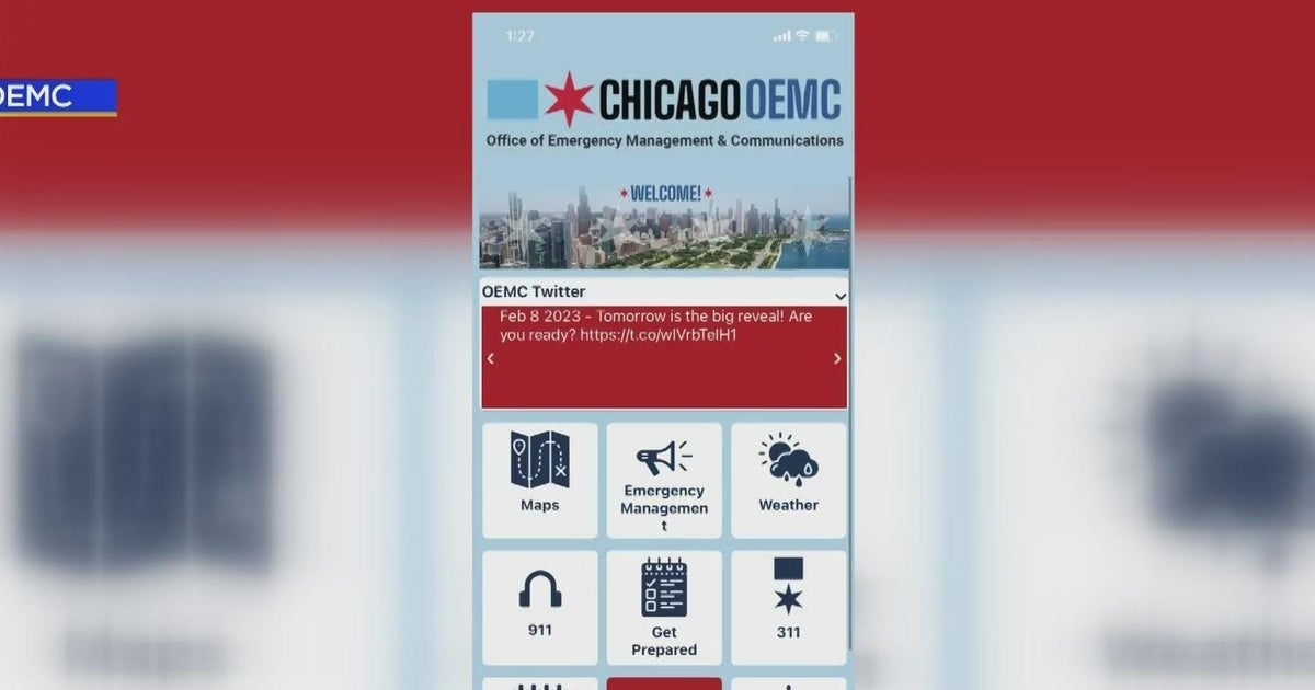 Chicago OEMC's new app aims to keep residents safe, informed - CBS Chicago