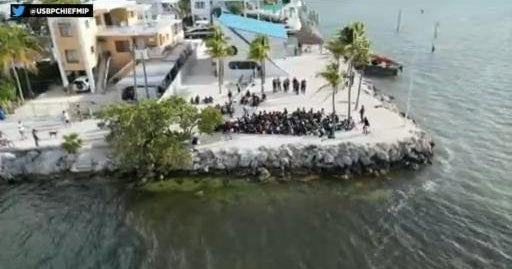 100+ Haitian migrants make landfall around Tavernier Vital
