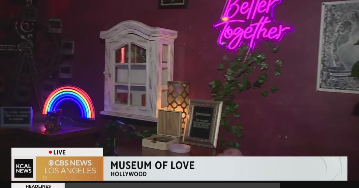 Celebrate Valentines Day At The ‘museum Of Love In Hollywood Cbs