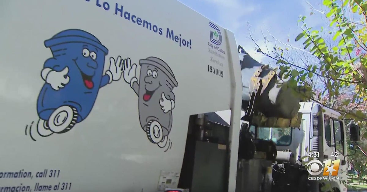Dallas sanitation crews working to catch up on missed pickups CBS Texas
