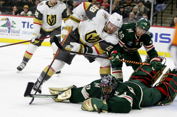 Golden Knights Wild Hockey 