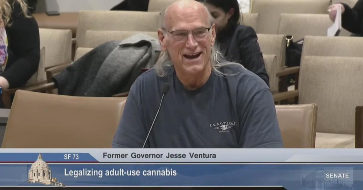 Jesse Ventura reiterates support for legalizing recreational cannabis in Minnesota Senate hearing