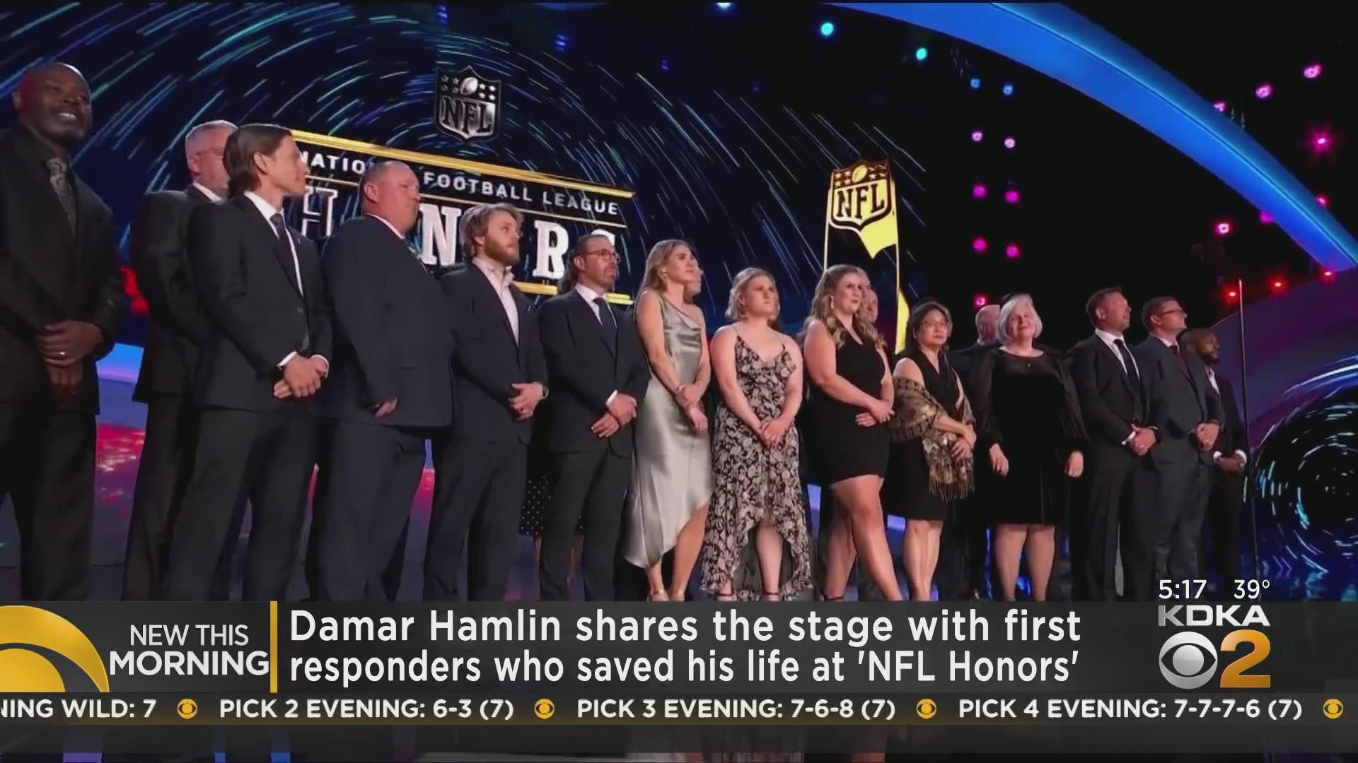 Damar Hamlin's First Responders Are Honored Before Super Bowl 2023