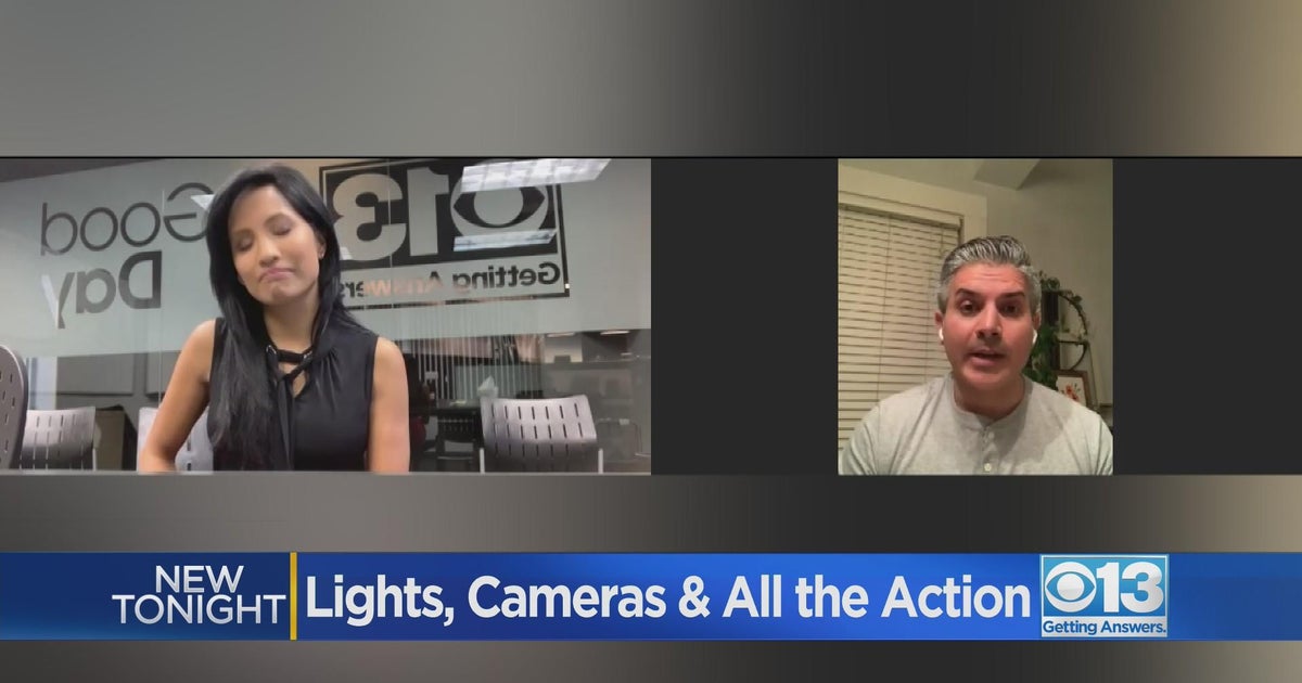 Sacramento firefighter paramedic Matthew Jain talks with CBS13