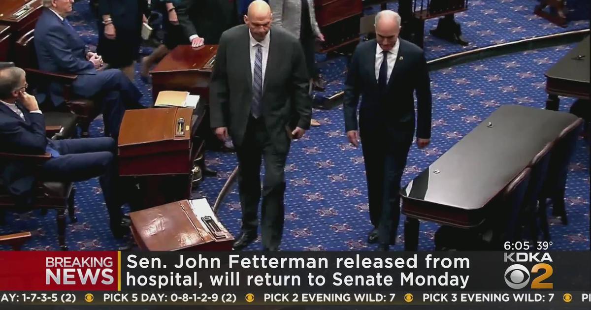 Sen. John Fetterman Released From The Hospital After Feeling ...