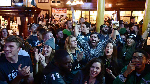 Philadelphia Eagles Fans Celebrate Win In Super Bowl LII Over New England Patriots 