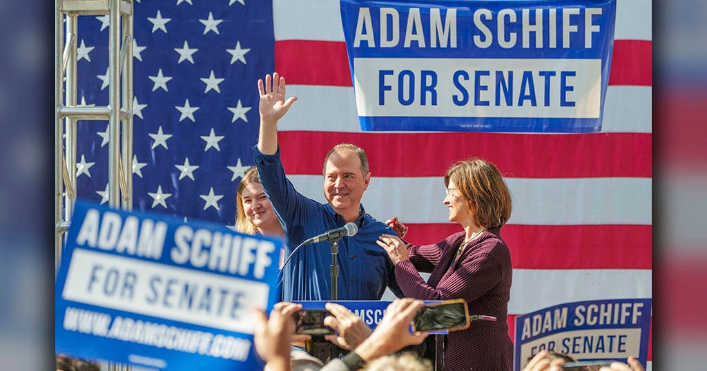 Adam Schiff revs up campaign for U.S. Senate to replace Feinstein - CBS ...