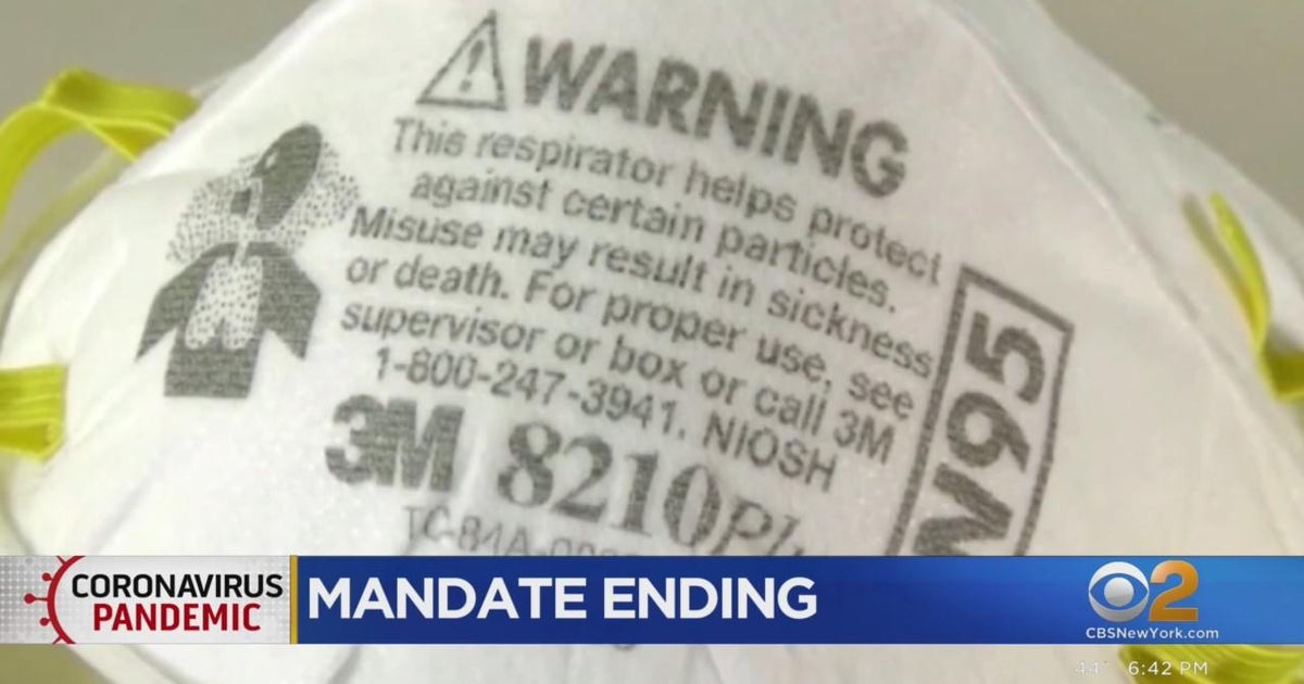 Masks no longer required in New York health care facilities CBS New York
