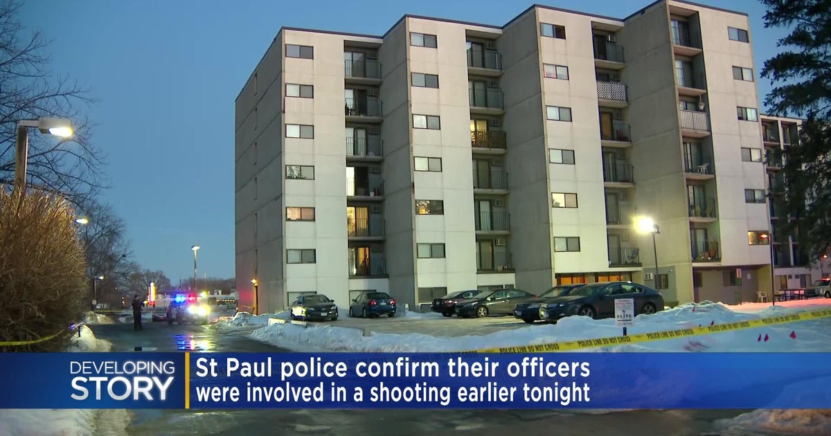 St. Paul police officers involved in shooting - CBS Minnesota