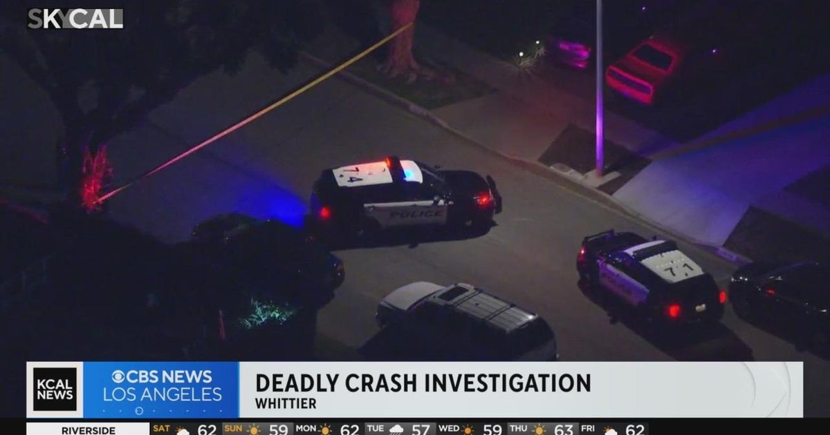 Man killed during suspected road rage incident in Whittier - CBS Los ...