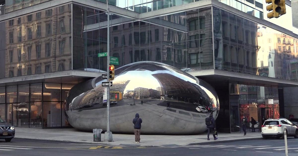 Bean envy? New York City gets smaller version of iconic Chicago sculpture