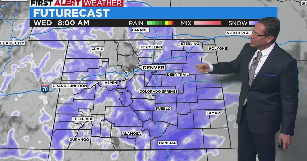 Two days until blast of cold and snow - CBS Colorado