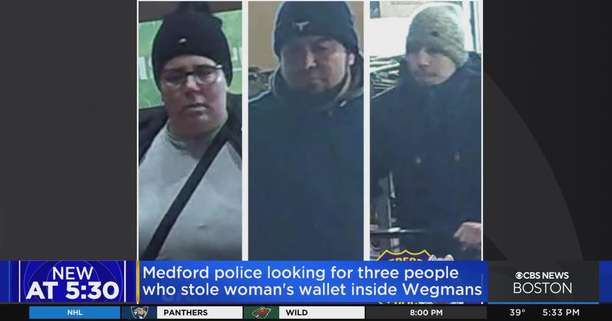 Medford Police searching for 3 people who stole woman's wallet inside ...