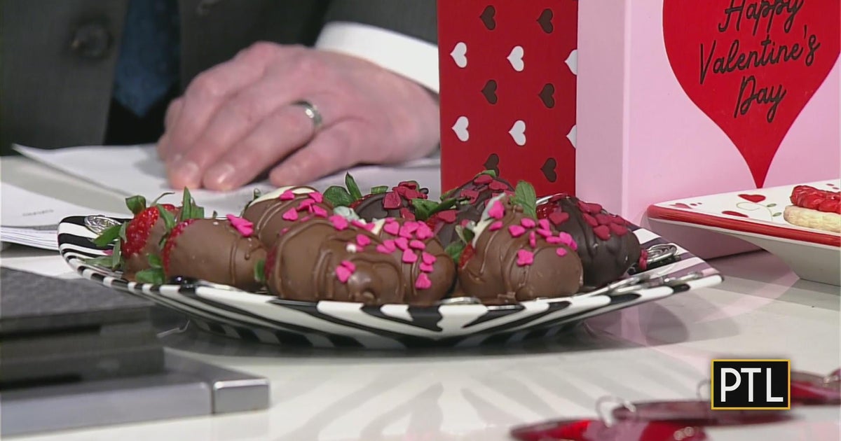 Chocolatecovered strawberries CBS Pittsburgh