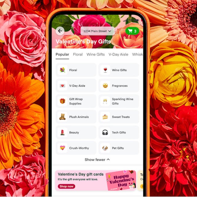 Instacart Valentine's Day gifts 