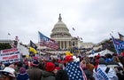 In this Jan. 6, 2021, file photo insurrections loyal to President Donald Trump rally at the U.S. Capitol in Washington. 