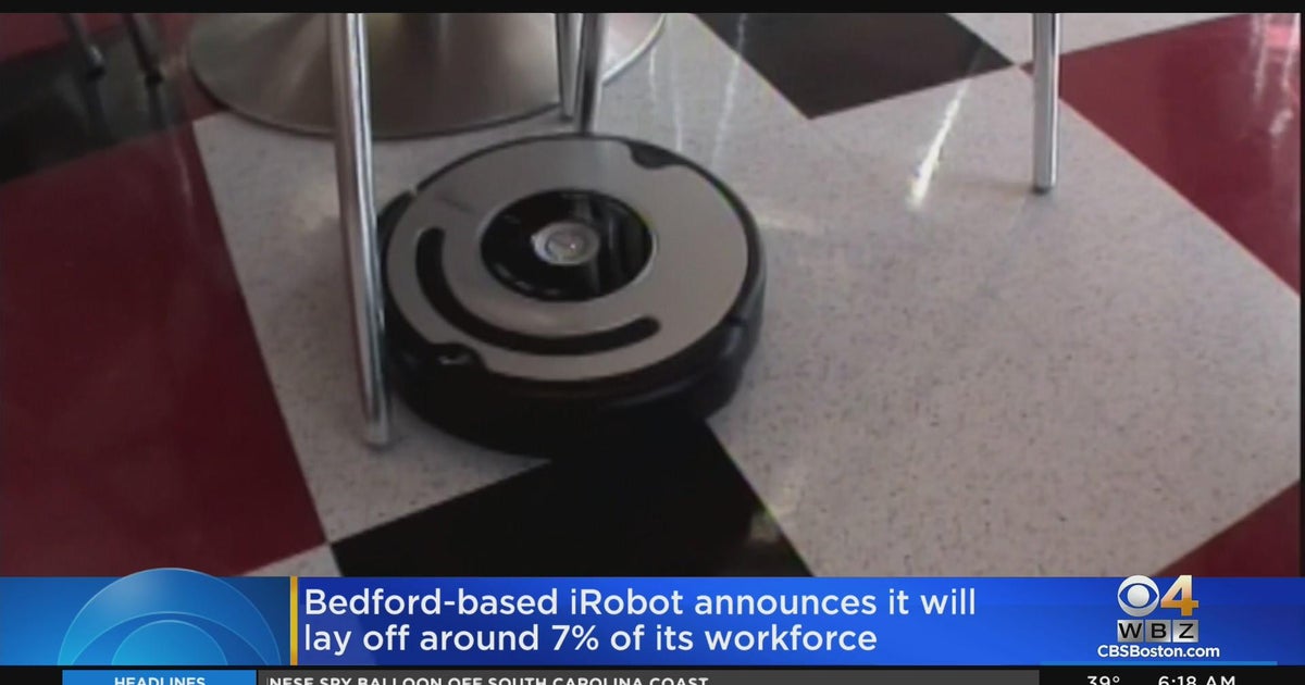 Bedfordbased iRobot announces it will lay off around 7 of workforce