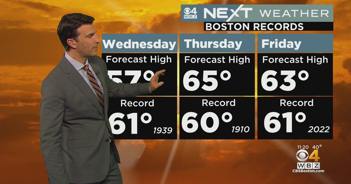 Next Weather: WBZ Forecast - CBS Boston