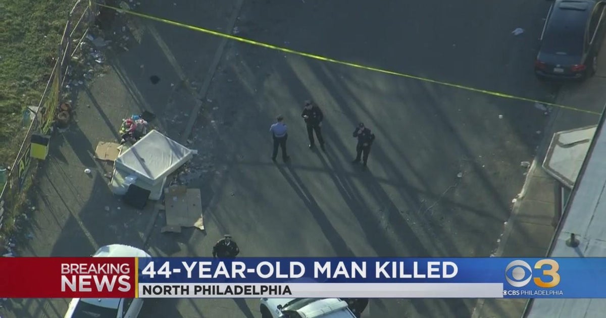 Police: 44-year-old man shot, killed in North Philadelphia - CBS ...