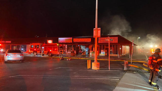 Pacifica strip mall fire 