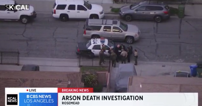 Deputies investigating fatal fire in Rosemead for arson CBS Los Angeles
