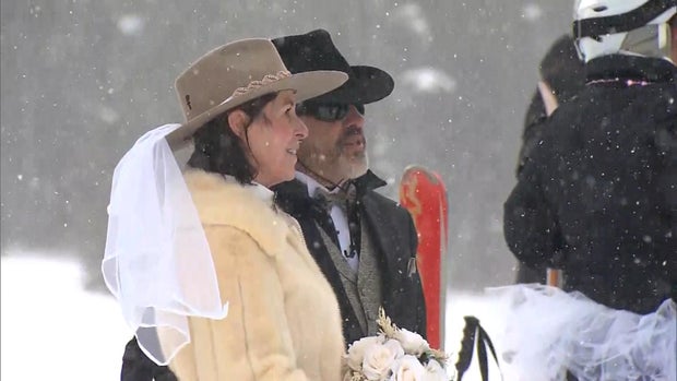 Loveland ski area mass wedding ceremony 2023 