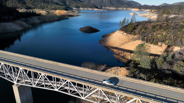Lake Oroville, California's Second Largest Reservoir, Sees Dramatic Rise After Storms 