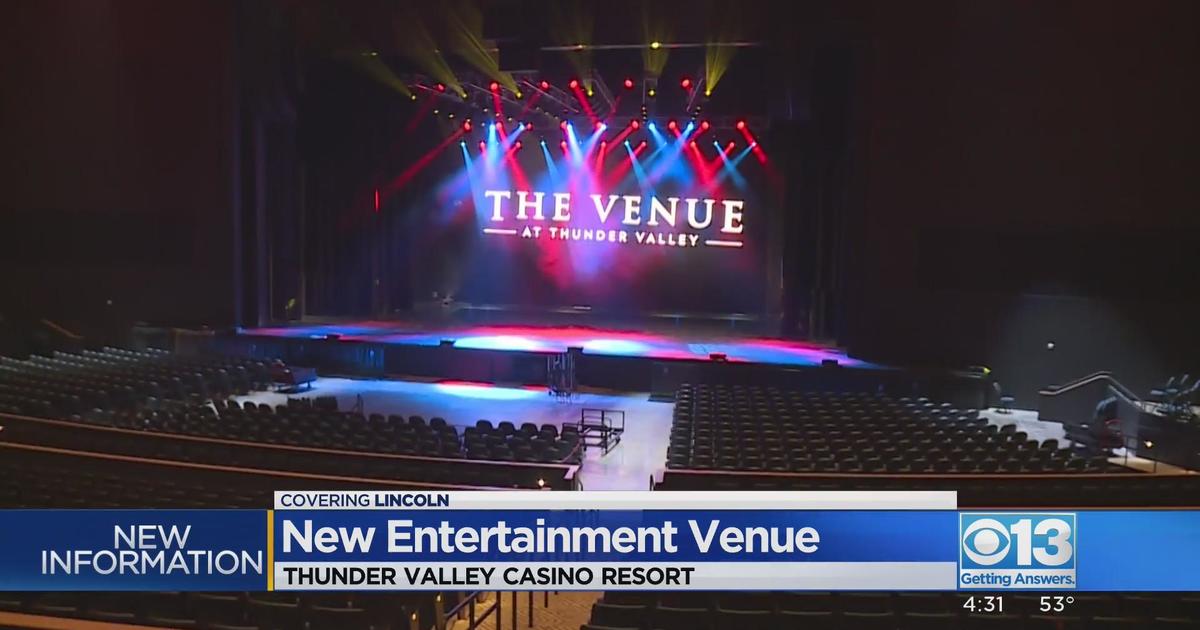 New entertainment venue set for grand opening at Thunder Valley CBS