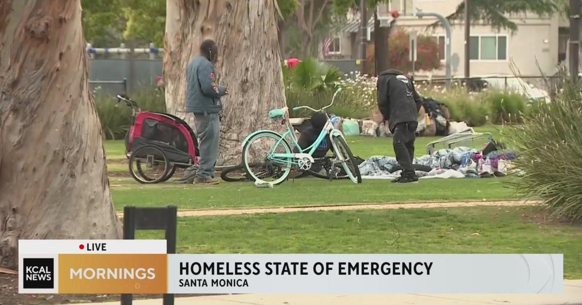 Santa Monica City Council Declares Homelessness State Of Emergency Cbs Los Angeles 5222