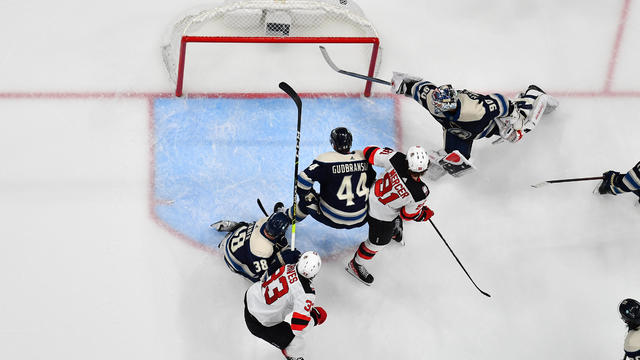 Devils beat Blue Jackets on goal with 1.4 seconds left