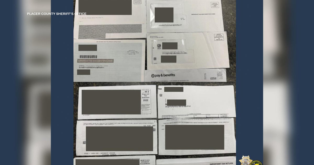 50+ pieces of stolen mail recovered after Granite Bay traffic stop