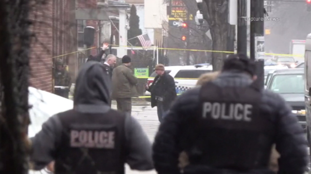 CPD searching Hermosa warehouse 