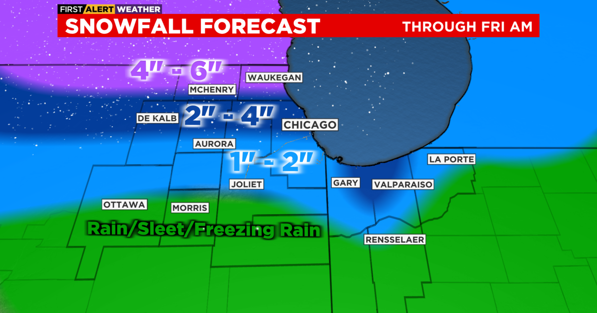 Chicago Weather Alert: Slick Conditions Everywhere - CBS Chicago