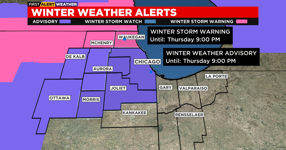 Chicago Weather Alert: Winter Weather Advisory in effect, 2 to 4 inches ...