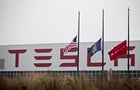 Tesla Inc.'s Solar Panel Factory As Workers Try To Unionize 