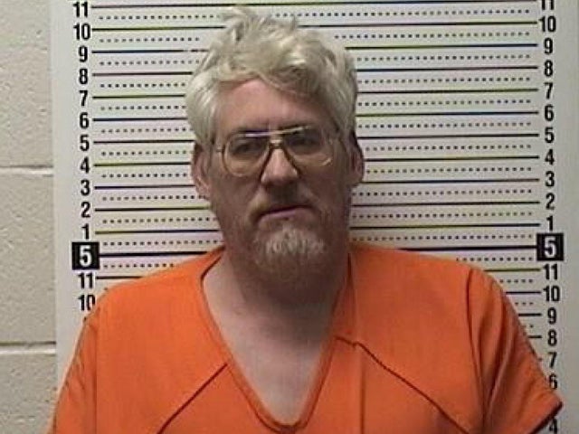 Richard Dale Crum is seen in a police booking photo provided by the Tate County Sheriff's Office in Mississippi on Feb. 17, 2023. 