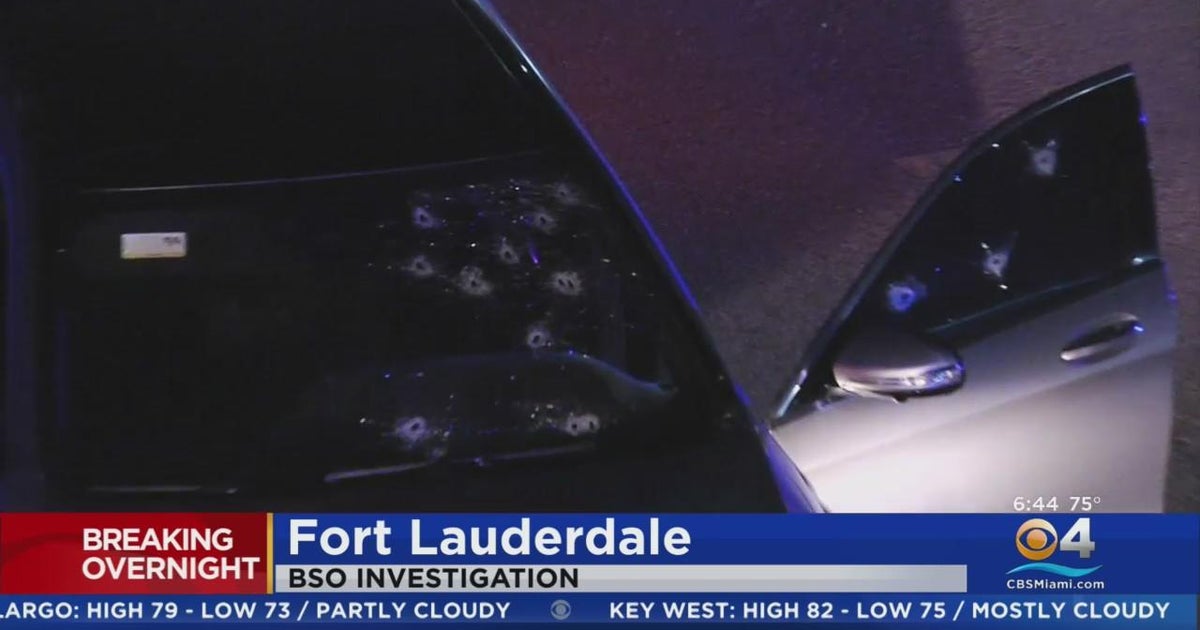 Shooting near Fort LauderdaleHollywood International Airport CBS Miami