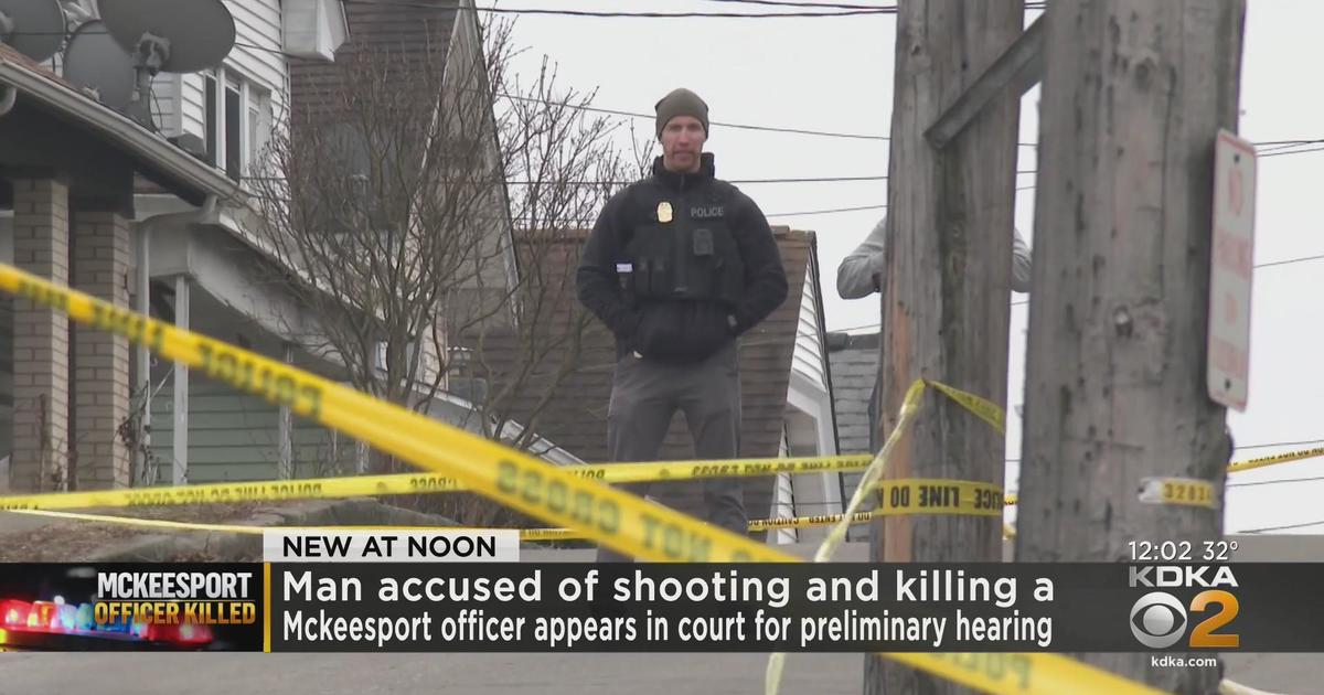 Man Accused Of Shooting, Killing McKeesport Officer Appears In Court ...