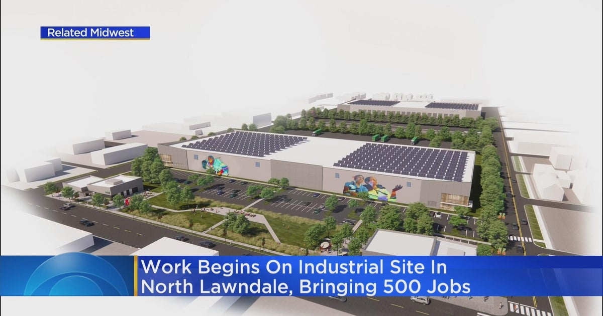 Leaders unveil plans innovation center North Lawndale CBS Chicago